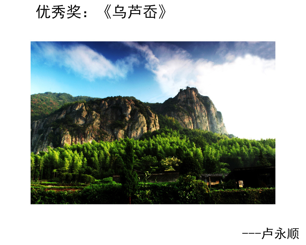 优秀奖：《乌芦岙》---卢永顺.JPG