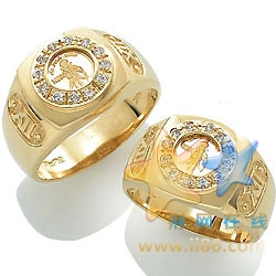 白羊座定情戒指