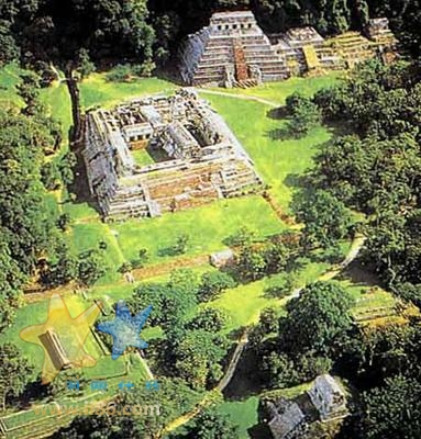 美洲 玛雅城废墟