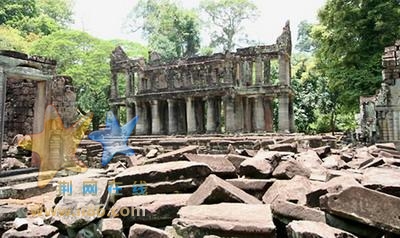 柬埔寨 圣剑寺废墟