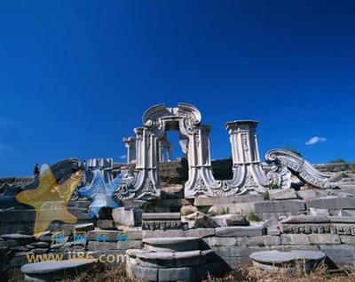 中国 圆明园废墟