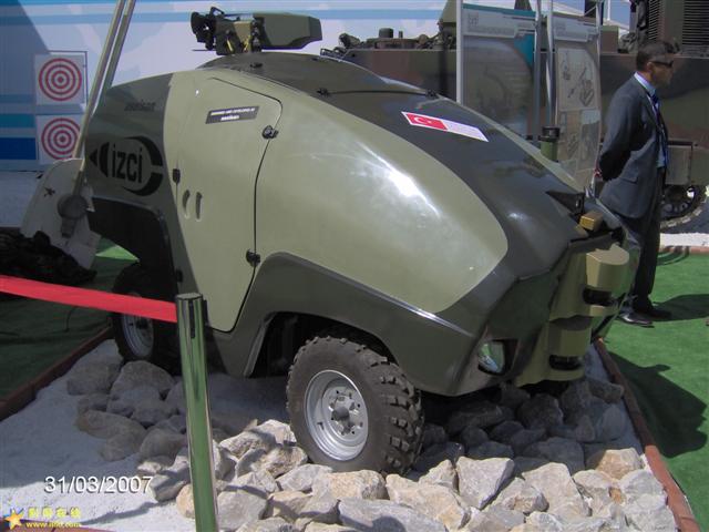 土耳其ASELSAN公司研制的无人侦察车