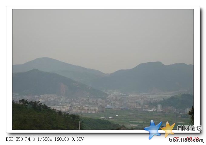 你能猜到站在哪个高岗看大荆的吗