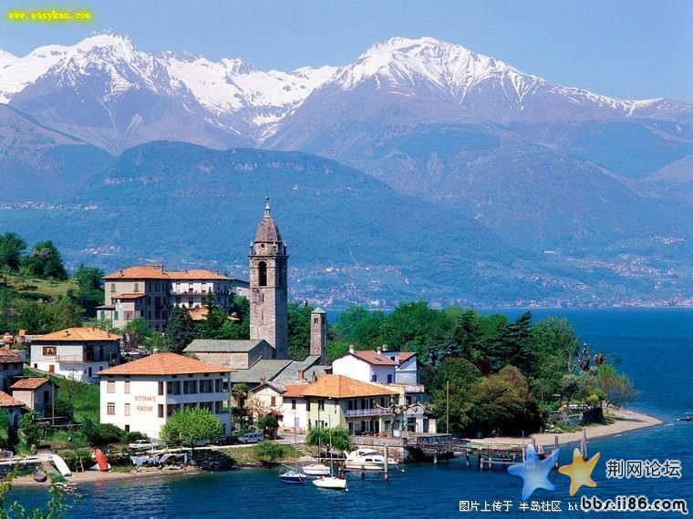 意大利米兰科莫湖