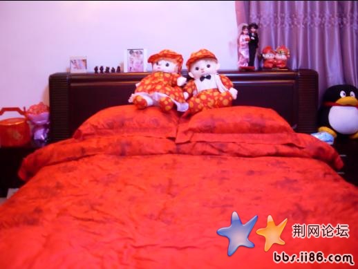 我的新娘床。。。