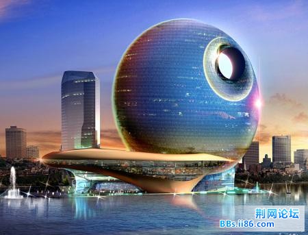  建在地球上的月亮酒店