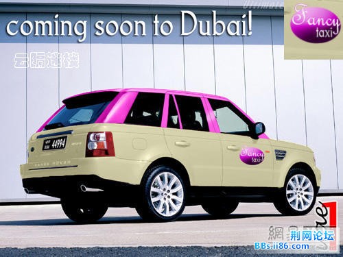 迪拜的路虎出租，其实我觉的这个还好，应这是在迪拜……