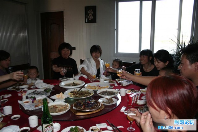 最后在环山生态山庄的午餐