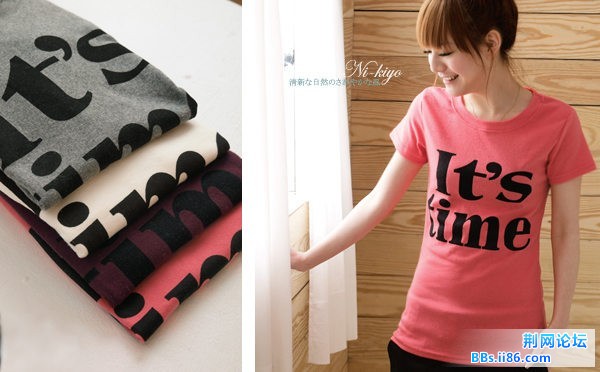 韩版女装热卖新款新品休閒感厚棉圓領短