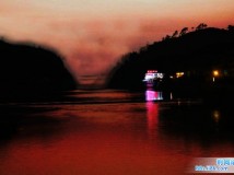 石门潭夜景